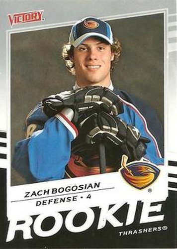 #324 Zach Bogosian - Atlanta Thrashers - 2008-09 Upper Deck Victory Hockey