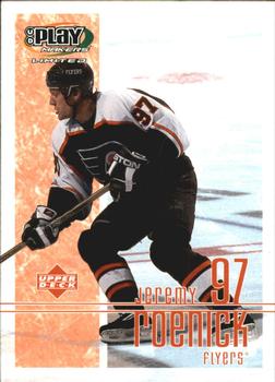 #74 Jeremy Roenick - Philadelphia Flyers - 2001-02 Upper Deck Playmakers Hockey
