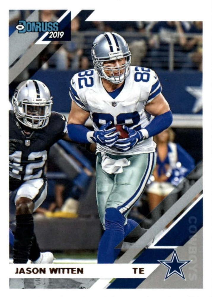 #74 Jason Witten - Dallas Cowboys - 2019 Donruss Football