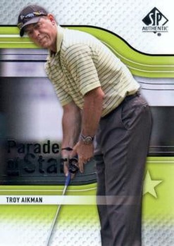 #74 Troy Aikman - 2012 SP Authentic Golf