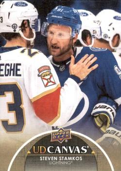 #C74 Steven Stamkos - Tampa Bay Lightning - 2021-22 Upper Deck - UD Canvas Hockey