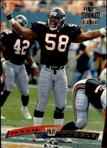 #74 Jessie Tuggle - Atlanta Falcons - 1996 Stadium Club Football