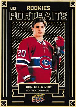 #P-74 Juraj Slafkovsky - Montreal Canadiens - 2022-23 Upper Deck - UD Portraits Hockey