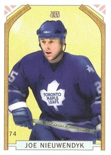 #74 Joe Nieuwendyk - Toronto Maple Leafs - 2003-04 Topps C55 Hockey
