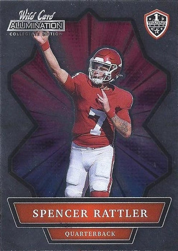 #ANBC-74 Spencer Rattler - Oklahoma Sooners - 2021 Wild Card Alumination NIL Football
