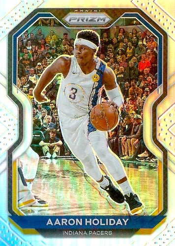 #74 Aaron Holiday - Indiana Pacers - 2020-21 Panini Prizm - Silver Prizms Basketball
