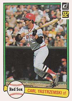 #74 Carl Yastrzemski - Boston Red Sox - 1982 Donruss Baseball