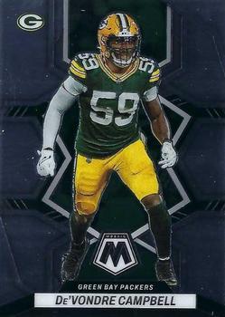 #74 De'Vondre Campbell - Green Bay Packers - 2022 Panini Mosaic Football