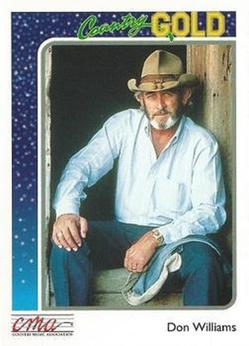 #74 Don Williams - 1992 Sterling Country Gold