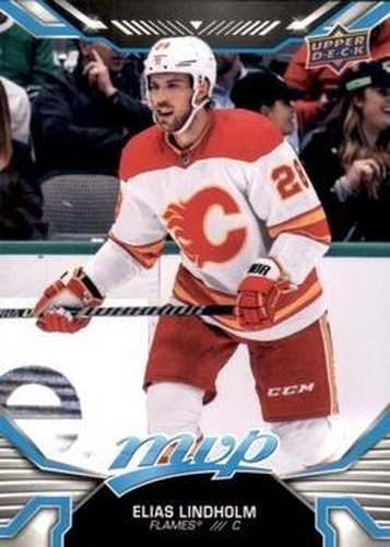 #74 Elias Lindholm - Calgary Flames - 2022-23 Upper Deck MVP Hockey