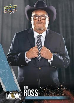 #74 Jim Ross - 2021 Upper Deck AEW Wrestling