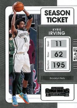 #74 Kyrie Irving - Brooklyn Nets - 2021-22 Panini Contenders Basketball