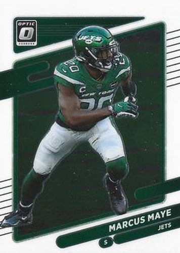#74 Marcus Maye - New York Jets - 2021 Donruss Optic Football