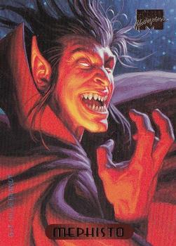 #74 Mephisto - 1994 Fleer Marvel Masterpieces Hildebrandt Brothers