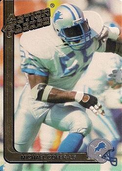 #74 Michael Cofer - Detroit Lions - 1991 Action Packed Football