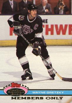 #NNO Wayne Gretzky - Los Angeles Kings - 1991 Stadium Club Members Only
