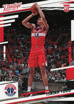 #74 Isaiah Todd - Washington Wizards - 2021-22 Panini Chronicles Basketball