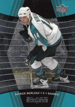 #74 Patrick Marleau - San Jose Sharks - 1999-00 Upper Deck Black Diamond Hockey