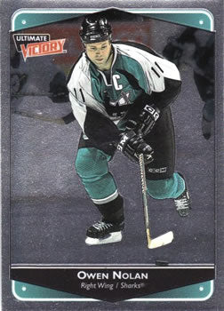 #74 Owen Nolan - San Jose Sharks - 1999-00 Upper Deck Ultimate Victory Hockey