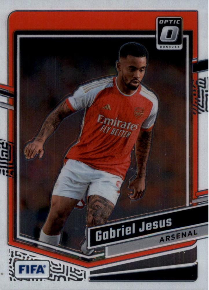 #74 Gabriel Jesus - Arsenal FC - 2023-24 Donruss - Optic Soccer
