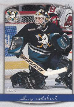 #74 Guy Hebert - Anaheim Mighty Ducks - 1999-00 Topps Premier Plus Hockey