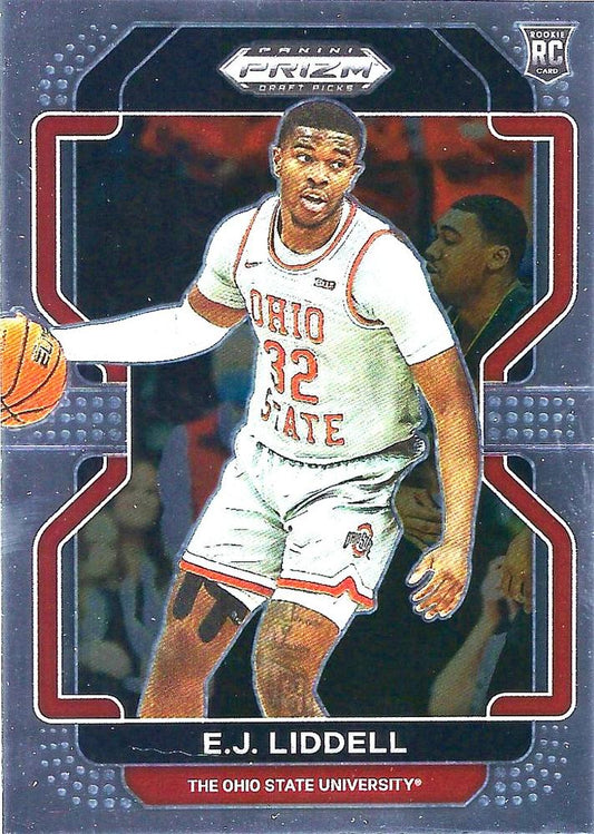#74 E.J. Liddell - Ohio State Buckeyes - 2022 Panini Prizm Draft Picks Basketball