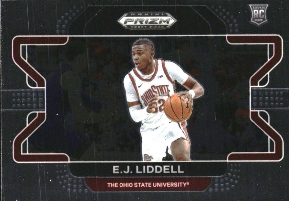 #74b E.J. Liddell - Ohio State Buckeyes - 2022 Panini Prizm Draft Picks Basketball