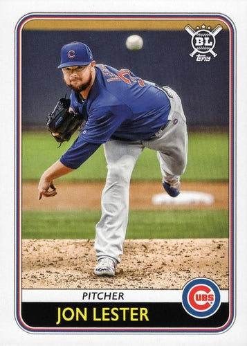 #75 Jon Lester - Chicago Cubs - 2020 Topps Big League Baseball