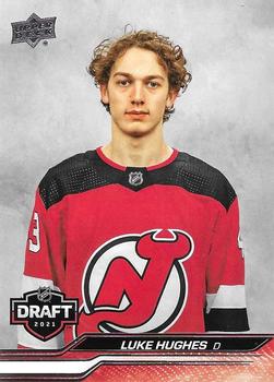 #750 Luke Hughes - New Jersey Devils -2023-24 Upper Deck Hockey