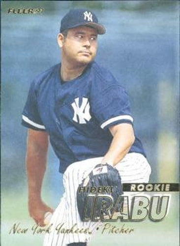 #751 Hideki Irabu - New York Yankees - 1997 Fleer Baseball