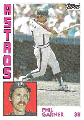 #752 Phil Garner - Houston Astros - 1984 Topps Baseball
