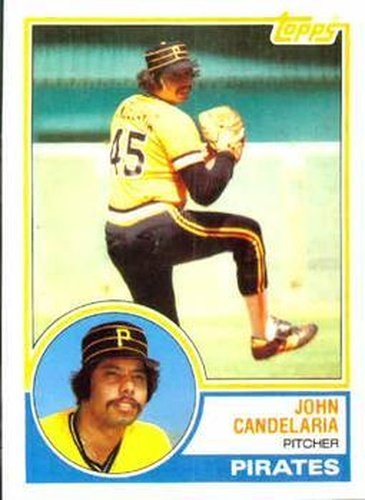 #755 John Candelaria - Pittsburgh Pirates - 1983 Topps Baseball