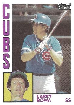 #757 Larry Bowa - Chicago Cubs - 1984 Topps Baseball