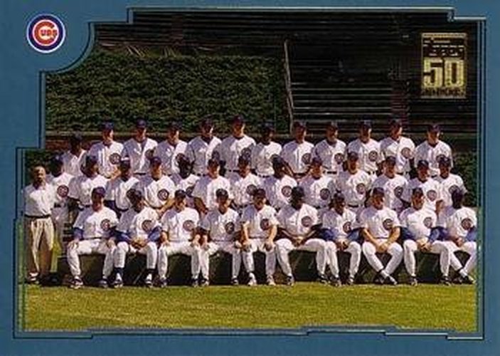 #757 Chicago Cubs - Chicago Cubs - 2001 Topps Baseball