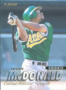 #758 Jason McDonald - Oakland Athletics - 1997 Fleer Baseball
