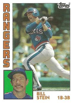 #758 Bill Stein - Texas Rangers - 1984 Topps Baseball