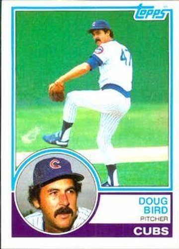 #759 Doug Bird - Chicago Cubs - 1983 Topps Baseball