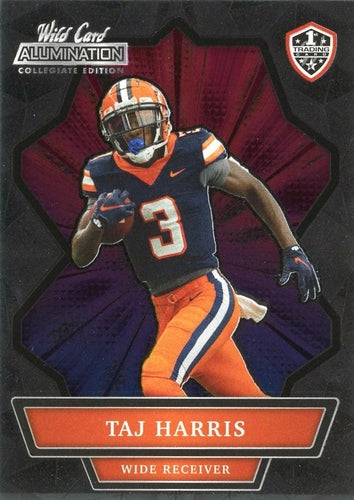#ANBC-75 Taj Harris - Syracuse Orange - 2021 Wild Card Alumination NIL Football