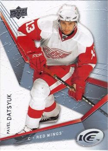 #75 Pavel Datsyuk - Detroit Red Wings - 2008-09 Upper Deck Ice Hockey