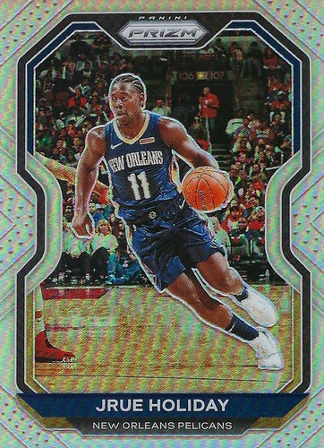 #75 Jrue Holiday - New Orleans Pelicans - 2020-21 Panini Prizm - Silver Prizms Basketball