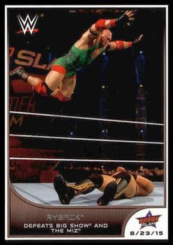 #75 Ryback - 2016 Topps WWE Road to Wrestlemania Wrestling