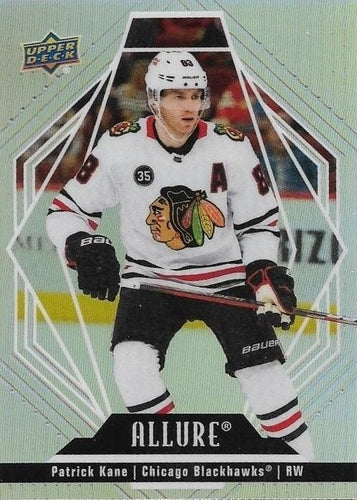 #75 Patrick Kane - Chicago Blackhawks - 2022-23 Upper Deck Allure Hockey