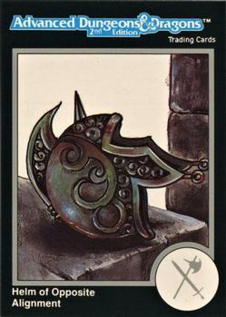 #75 Helm of Opposite Alignment - 1991 TSR Advanced Dungeons & Dragons - Silver