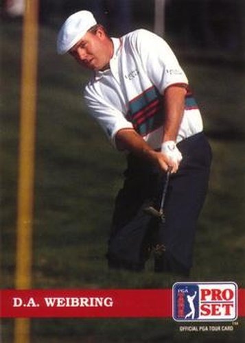 #75 D.A. Weibring - 1992 Pro Set PGA Tour Golf