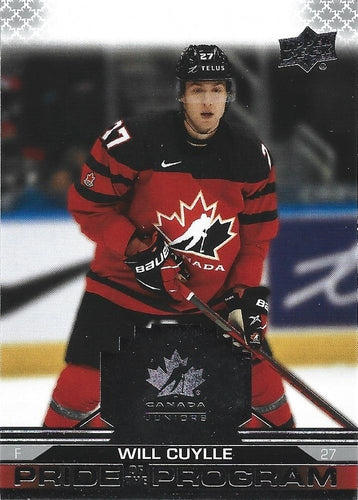 #75 Will Cuylle - Canada - 2022-23 Upper Deck Team Canada Juniors Hockey