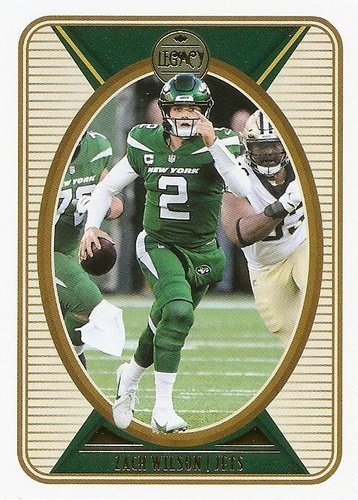 #75 Zach Wilson - New York Jets - 2022 Panini Legacy Football