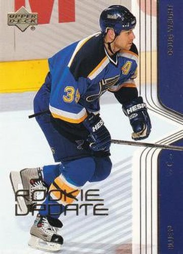 #75 Doug Weight - St. Louis Blues - 2003-04 Upper Deck Rookie Update Hockey