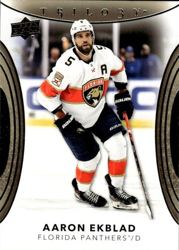 #75 Aaron Ekblad - Florida Panthers - 2022-23 Upper Deck Trilogy Hockey