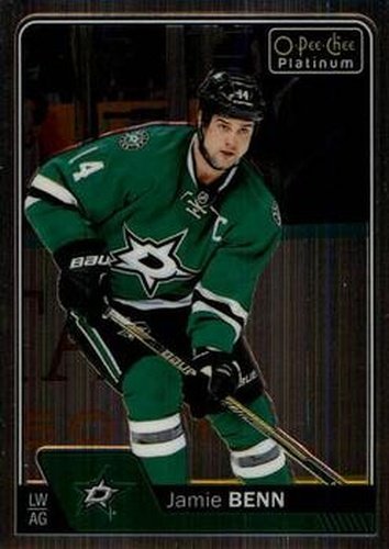 #75 Jamie Benn - Dallas Stars - 2016-17 O-Pee-Chee Platinum Hockey