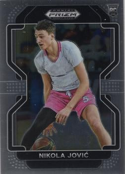 #75 Nikola Jovic - 2022 Panini Prizm Draft Picks Basketball